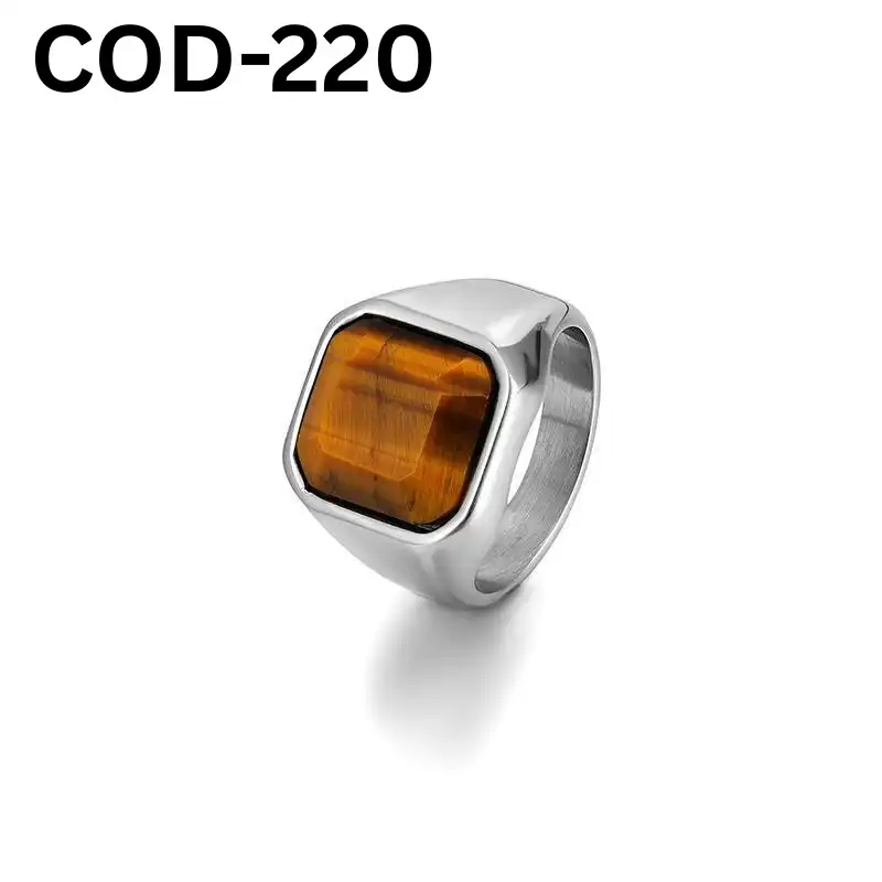 Vip অরজিনাল টাইগার পাথর হাতের আংটি-220